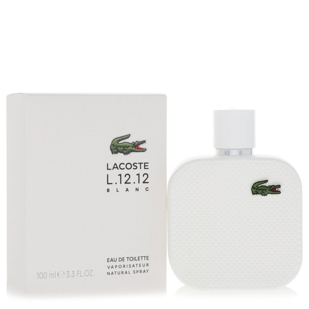 Lacoste Eau De Lacoste L.12.12 Blanc by Lacoste Eau De Toilette Spray 3.3 oz